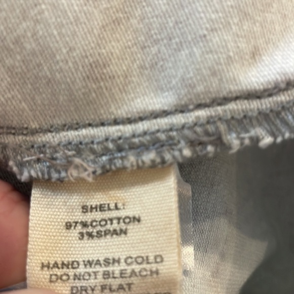 Toast Jeans Zip Front Snakeskin Print Skirt - Picture 13 of 13